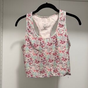 Evolution and Creation Floral workout Top